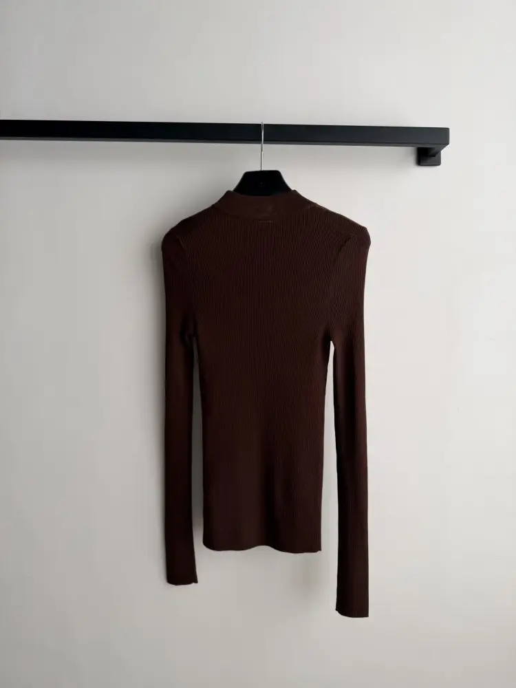 Saint Laurent Шовкова водолазка, базовий шар — Фото 2