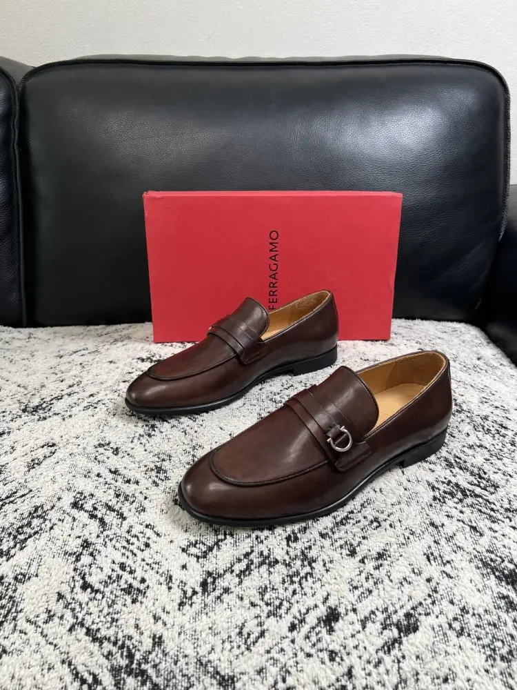 Salvatore Ferragamo Туфлі лоферы чоловічі — Фото 2