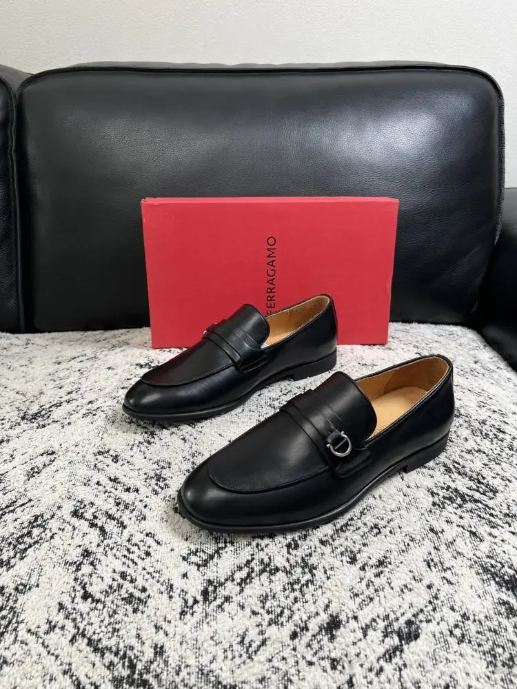 Salvatore Ferragamo Туфли лоферы мужские — Фото 2