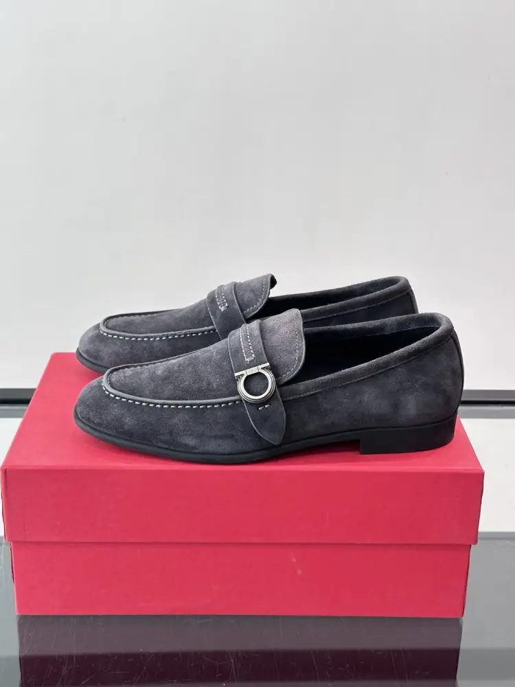 Salvatore Ferragamo Туфли лоферы мужские — Фото 3