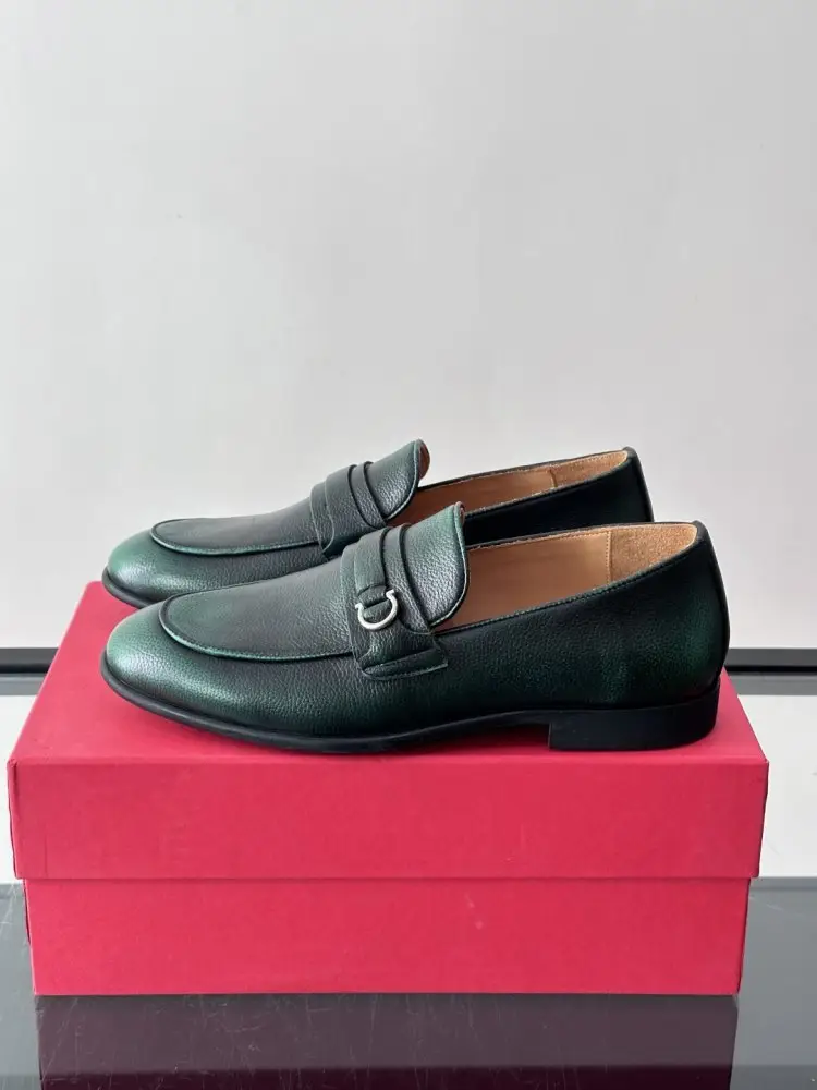 Salvatore Ferragamo Туфлі лоферы чоловічі — Фото 3