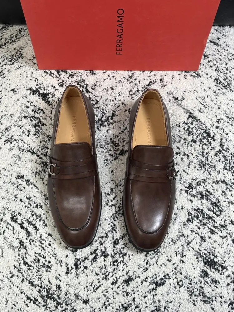 Salvatore Ferragamo Туфлі лоферы чоловічі — Фото 3