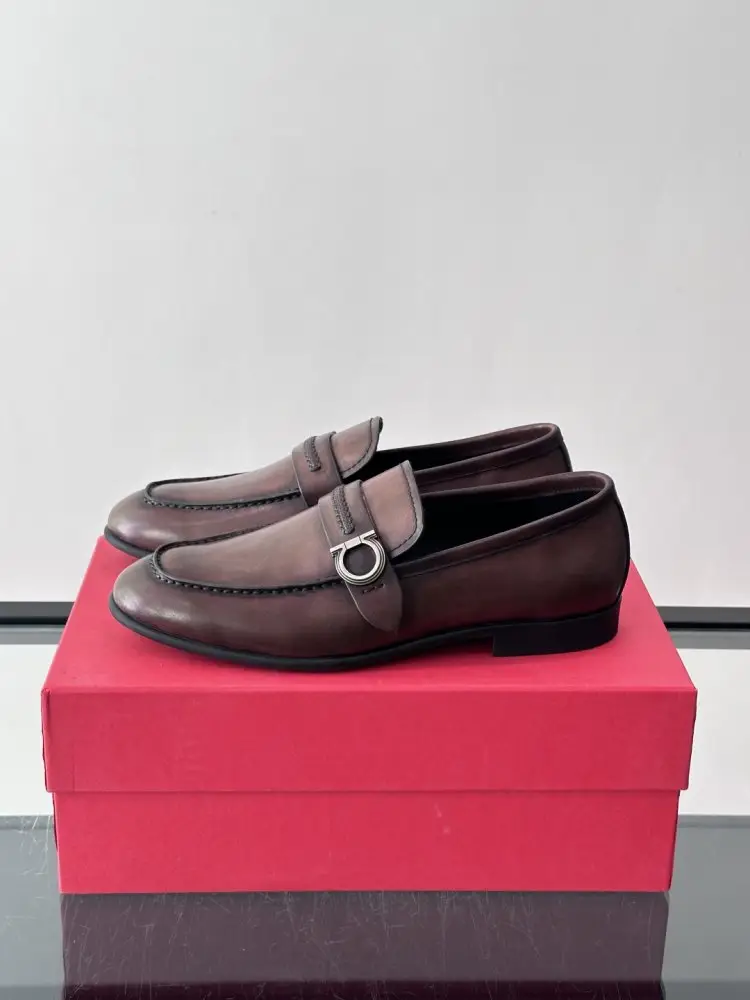 Salvatore Ferragamo Туфлі лоферы чоловічі — Фото 3