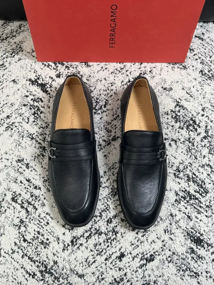 Salvatore Ferragamo Туфлі лоферы чоловічі — Фото 3