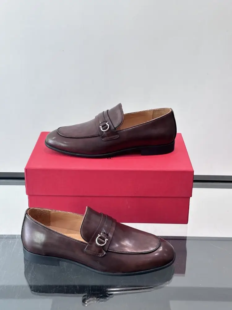 Salvatore Ferragamo Туфлі лоферы чоловічі — Фото 4