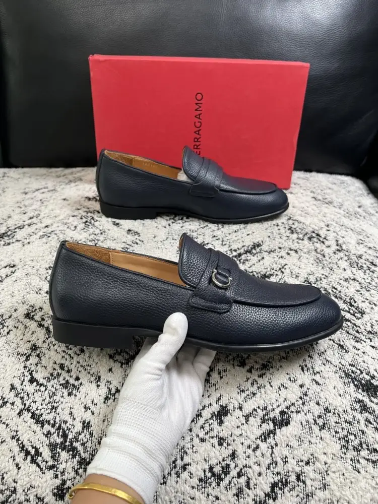 Salvatore Ferragamo Туфлі лоферы чоловічі — Фото 4