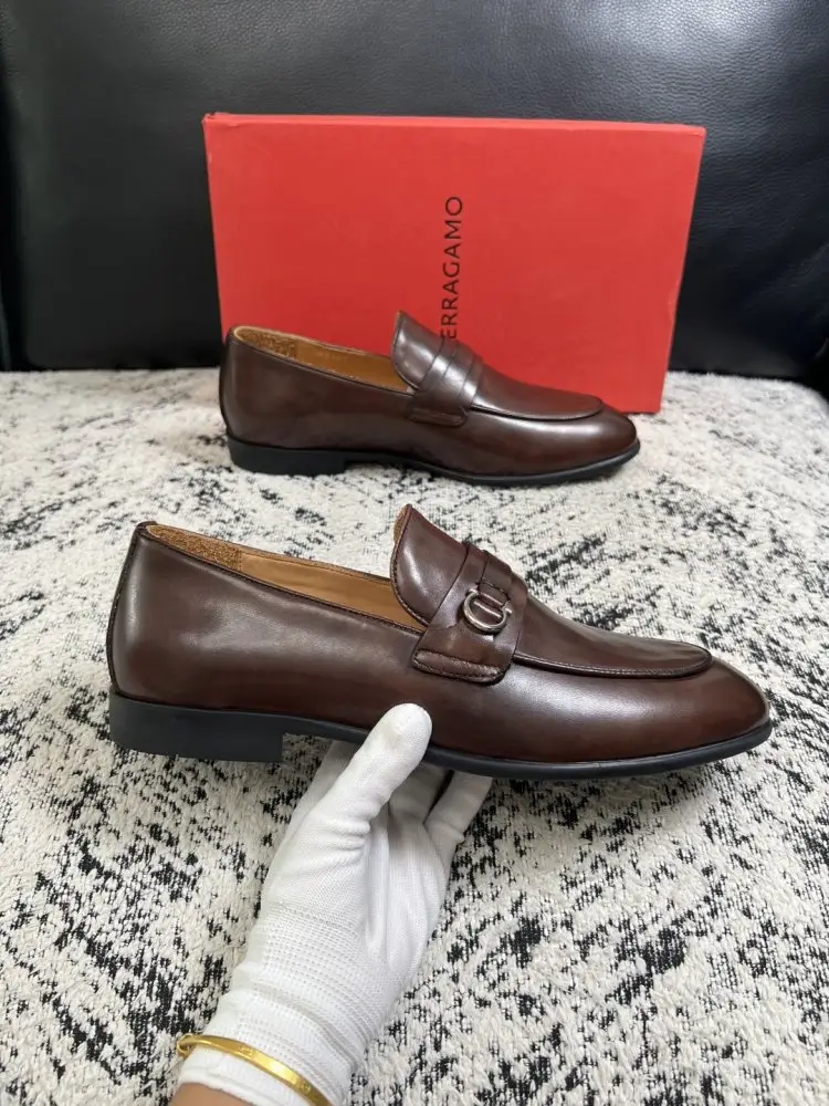 Salvatore Ferragamo Туфлі лоферы чоловічі — Фото 4