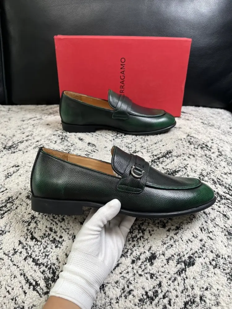 Salvatore Ferragamo Туфлі лоферы чоловічі — Фото 4