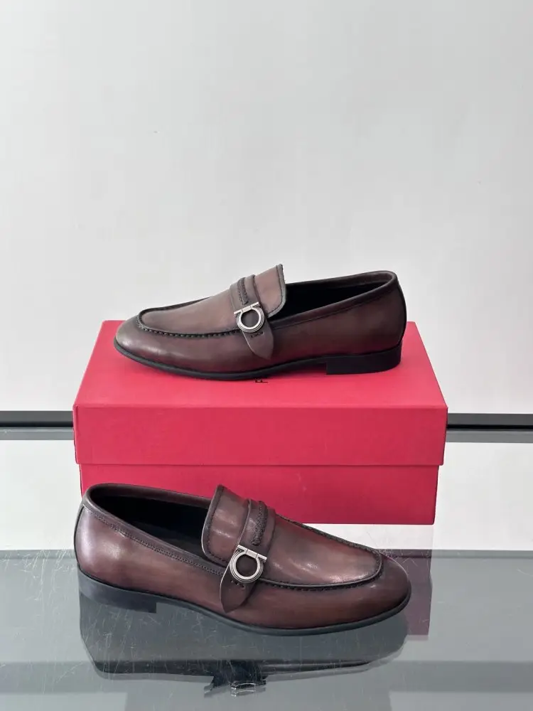 Salvatore Ferragamo Туфлі лоферы чоловічі — Фото 4