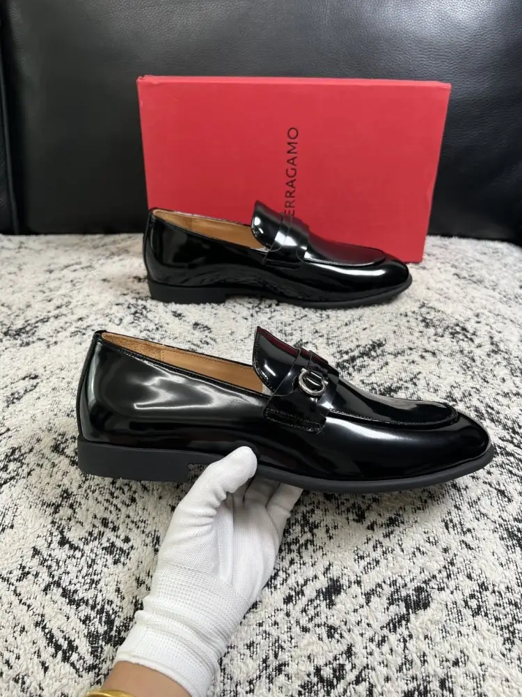 Salvatore Ferragamo Туфлі лоферы чоловічі — Фото 4