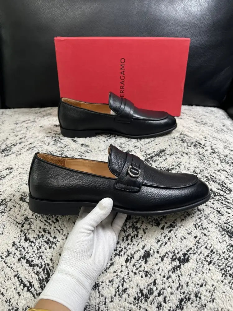 Salvatore Ferragamo Туфлі лоферы чоловічі — Фото 4