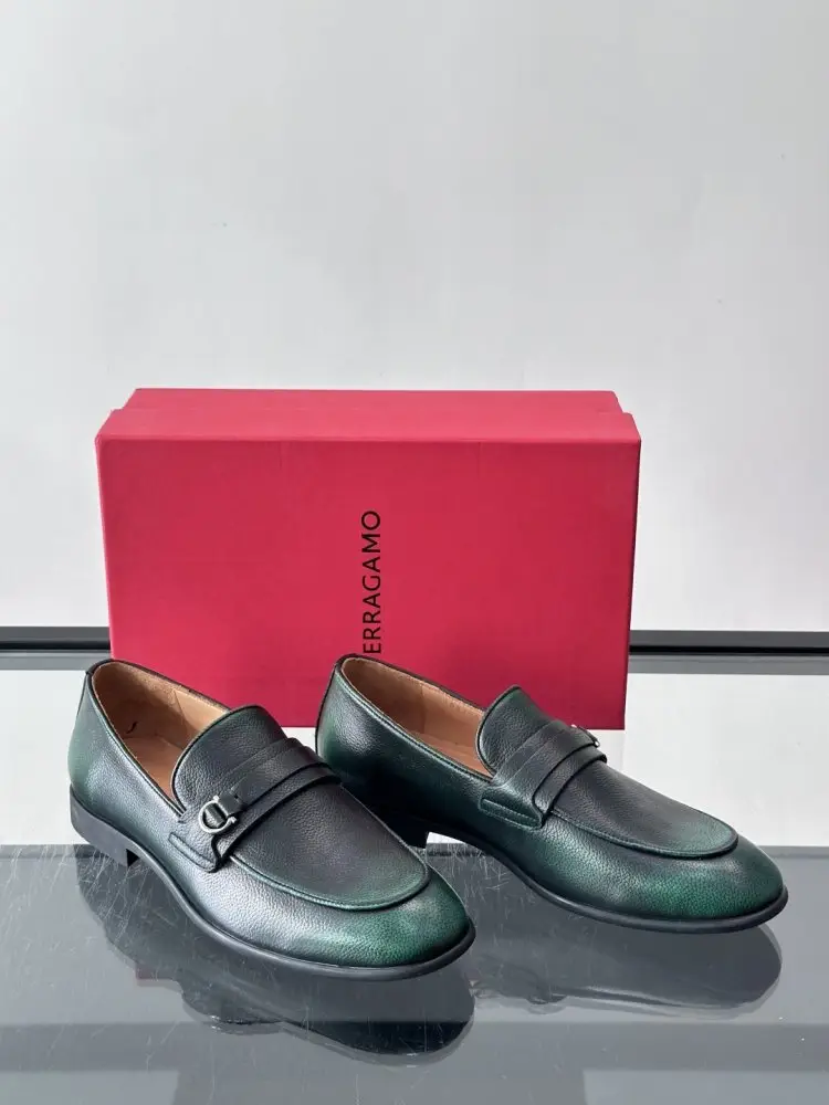 Salvatore Ferragamo Туфлі лоферы чоловічі — Фото 5