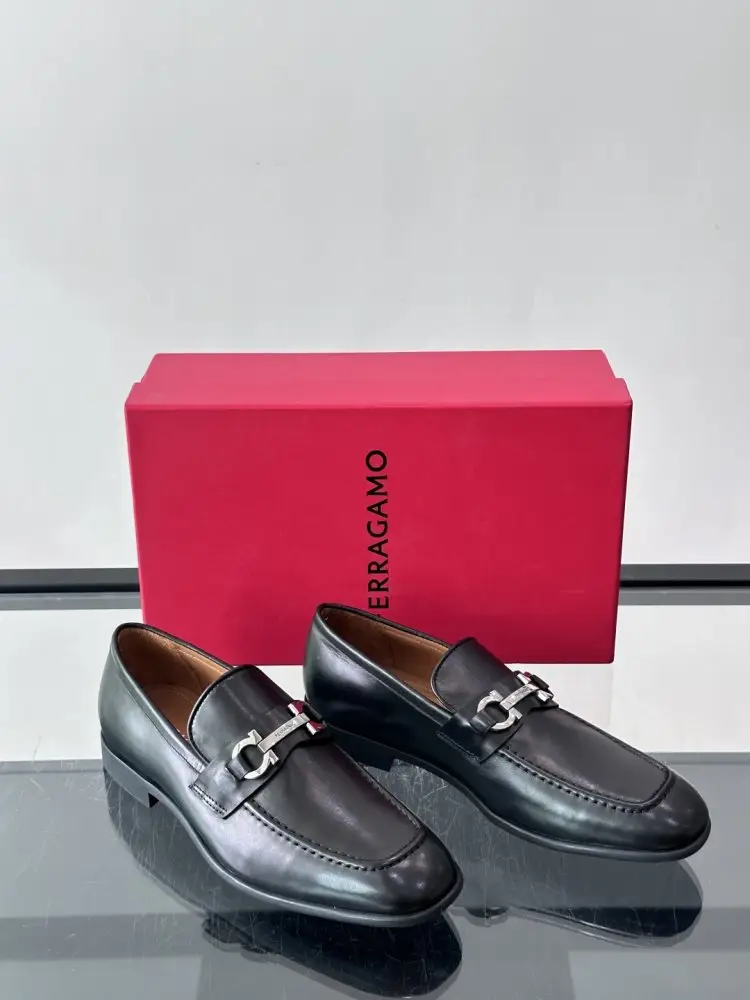 Salvatore Ferragamo Туфлі лоферы чоловічі — Фото 5