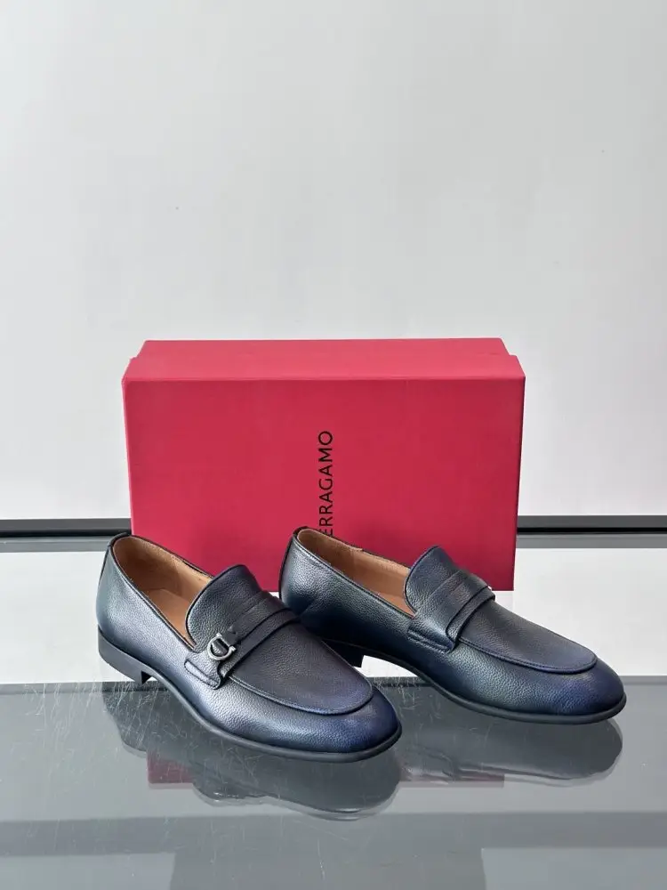 Salvatore Ferragamo Туфлі лоферы чоловічі — Фото 5