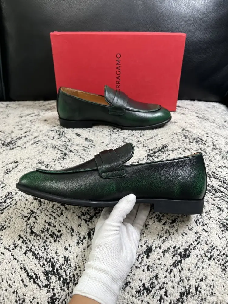 Salvatore Ferragamo Туфлі лоферы чоловічі — Фото 5