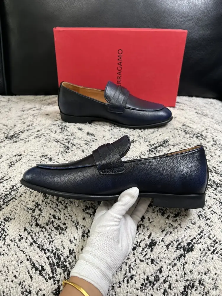 Salvatore Ferragamo Туфлі лоферы чоловічі — Фото 5