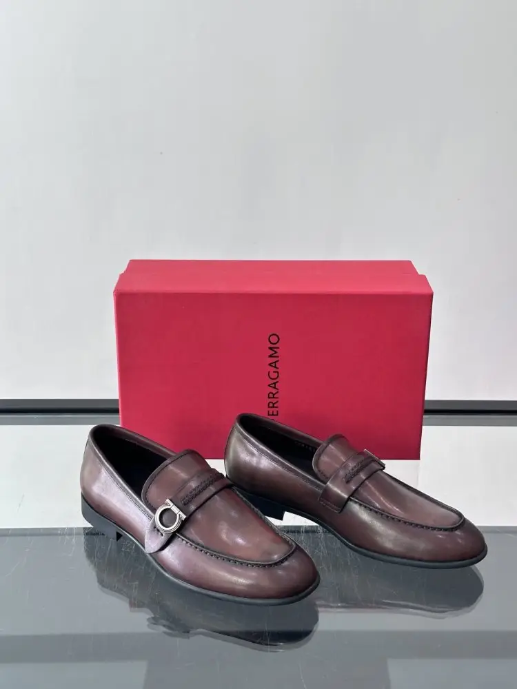Salvatore Ferragamo Туфлі лоферы чоловічі — Фото 5