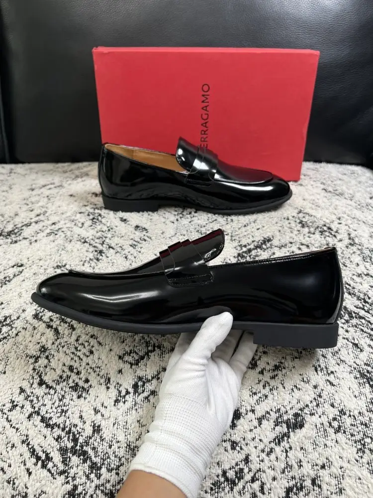 Salvatore Ferragamo Туфлі лоферы чоловічі — Фото 5