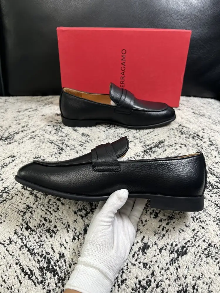 Salvatore Ferragamo Туфлі лоферы чоловічі — Фото 5