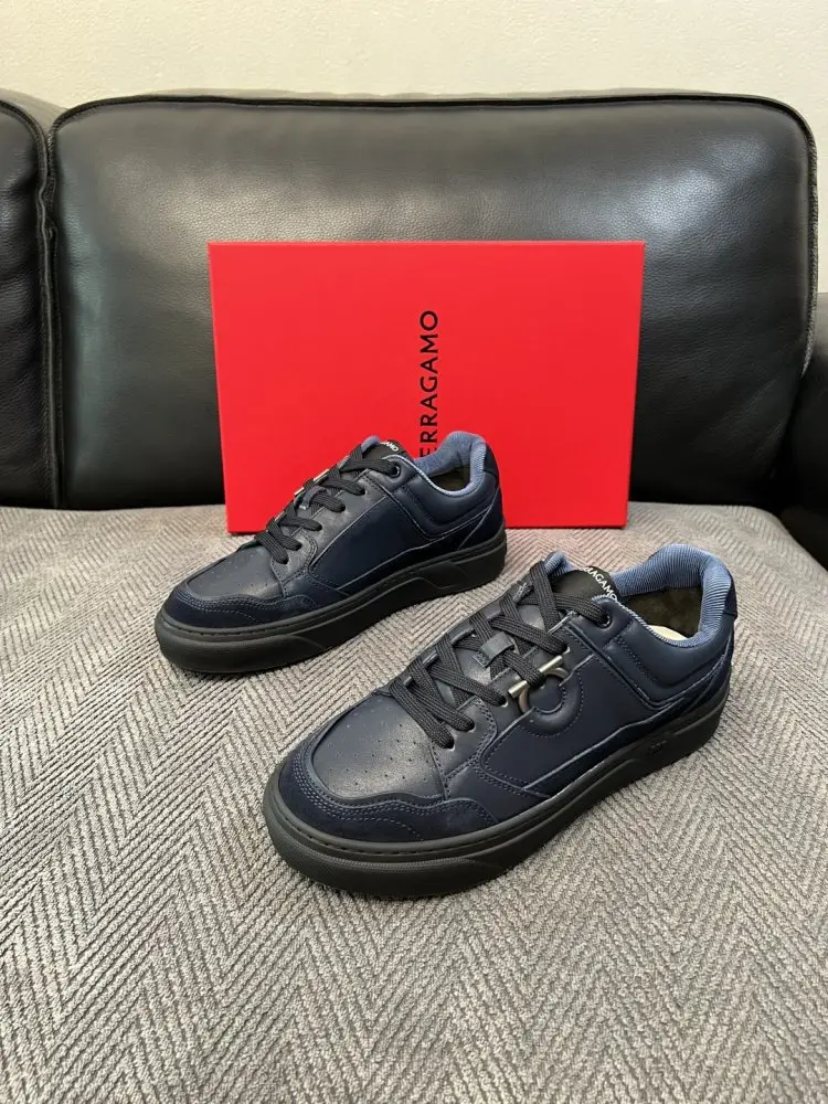 Salvatore Ferragamo Кеди чоловічі — Фото 2