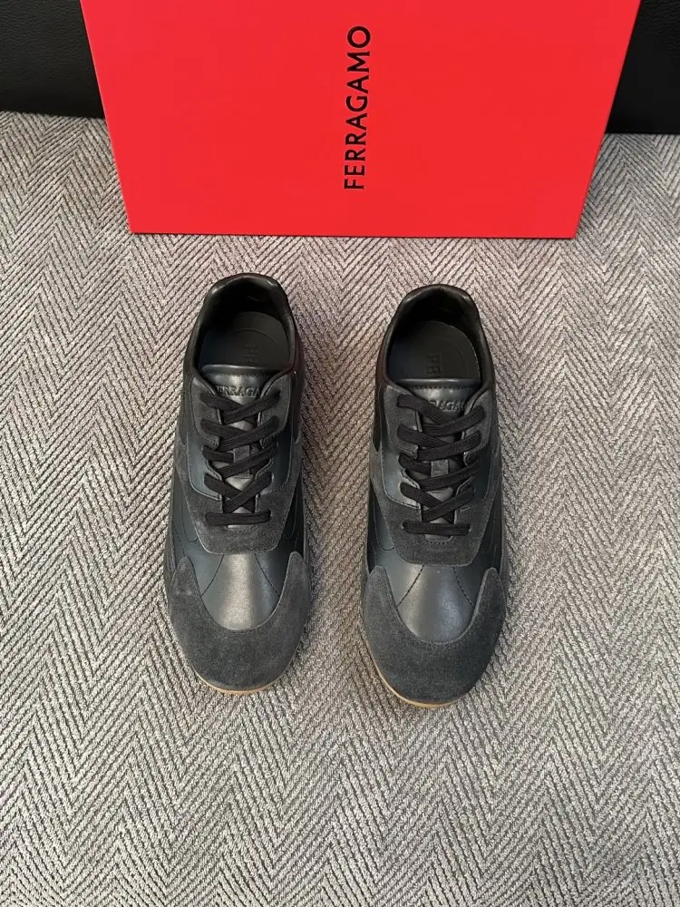 Salvatore Ferragamo Кеды мужские — Фото 3