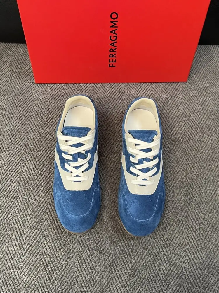 Salvatore Ferragamo Кеди чоловічі — Фото 3