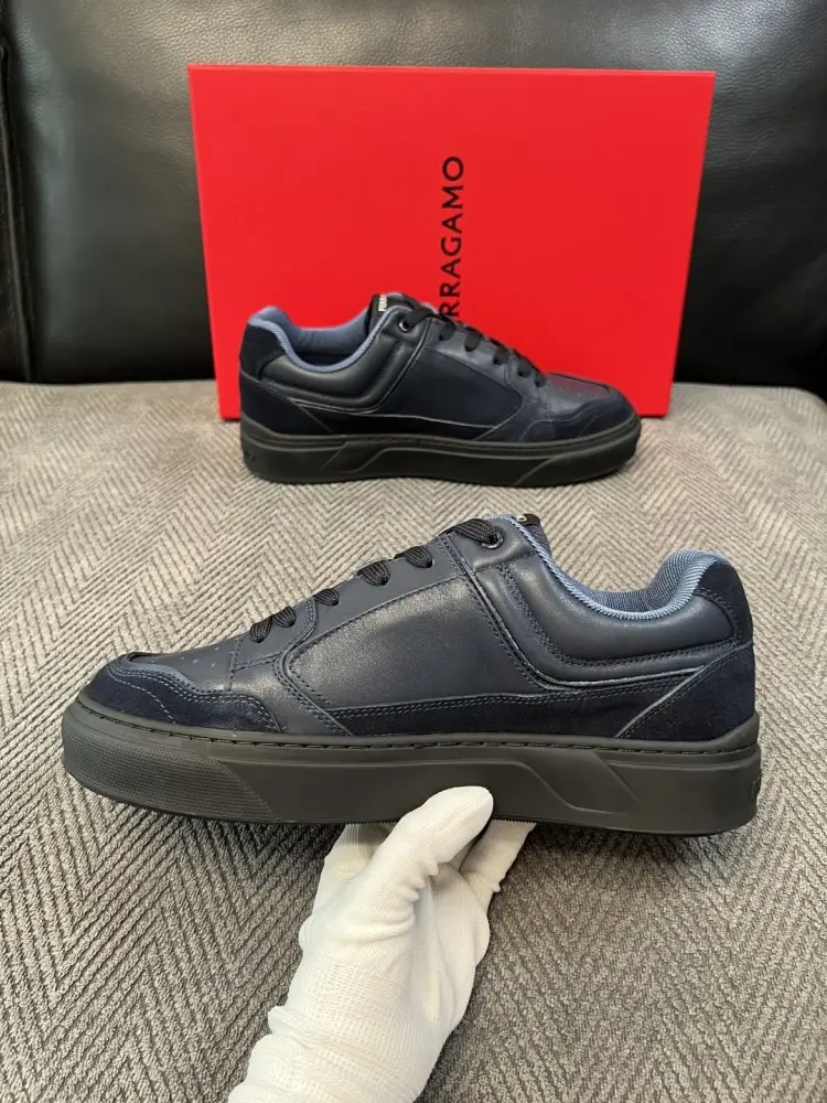 Salvatore Ferragamo Кеди чоловічі — Фото 5