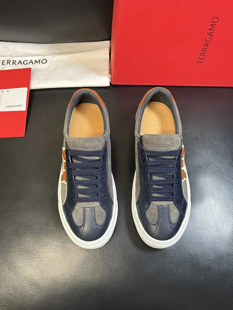 Salvatore Ferragamo Кроссовки мужские — Фото 3