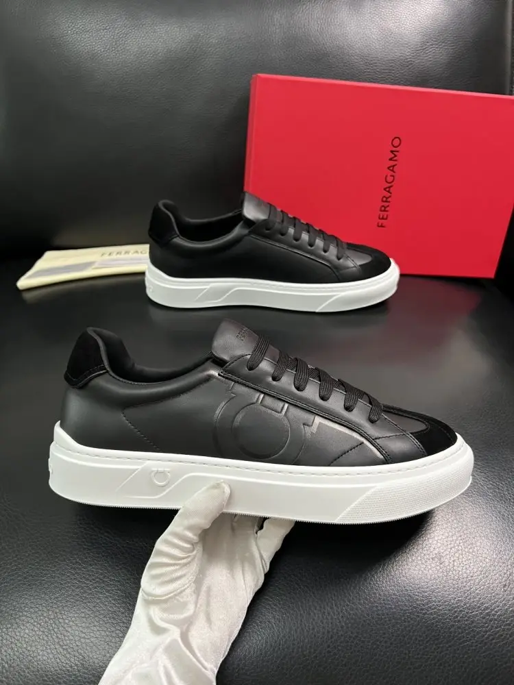 Salvatore Ferragamo Кроссовки мужские — Фото 4