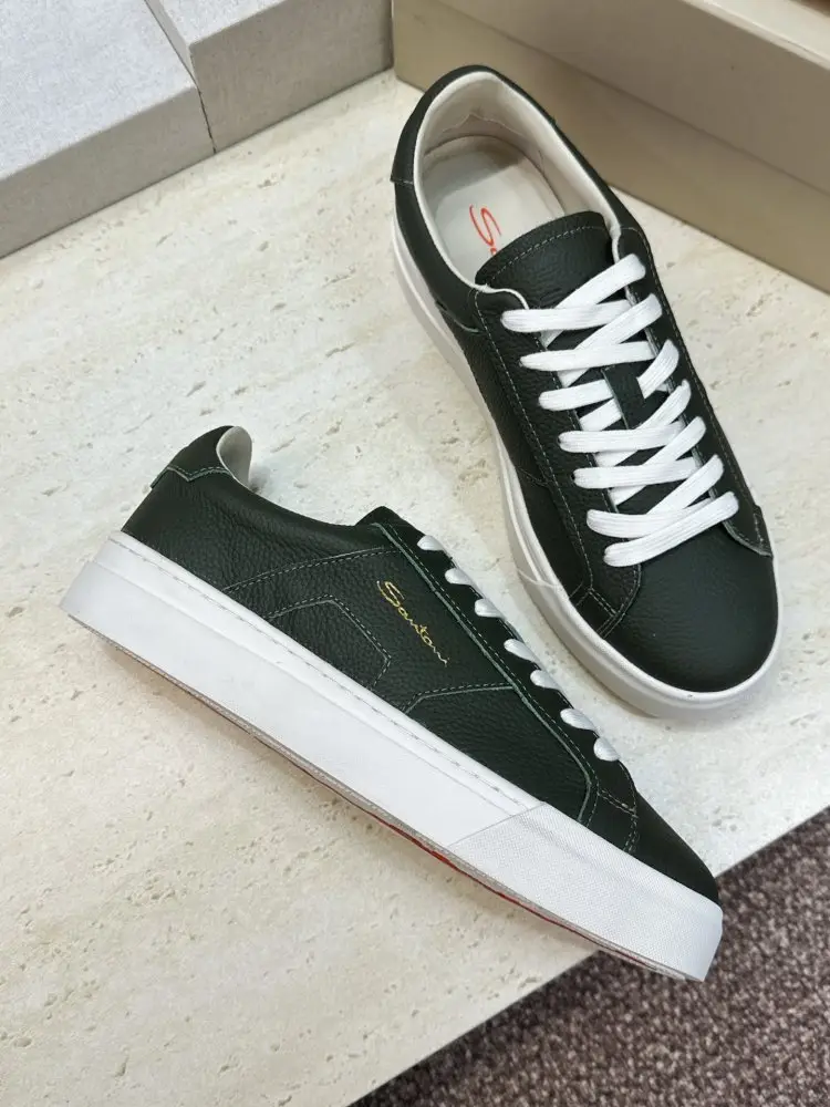 Santoni Кеды мужские — Фото 4