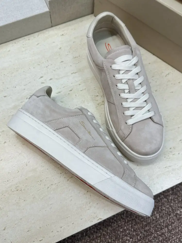 Santoni Кеды мужские — Фото 4