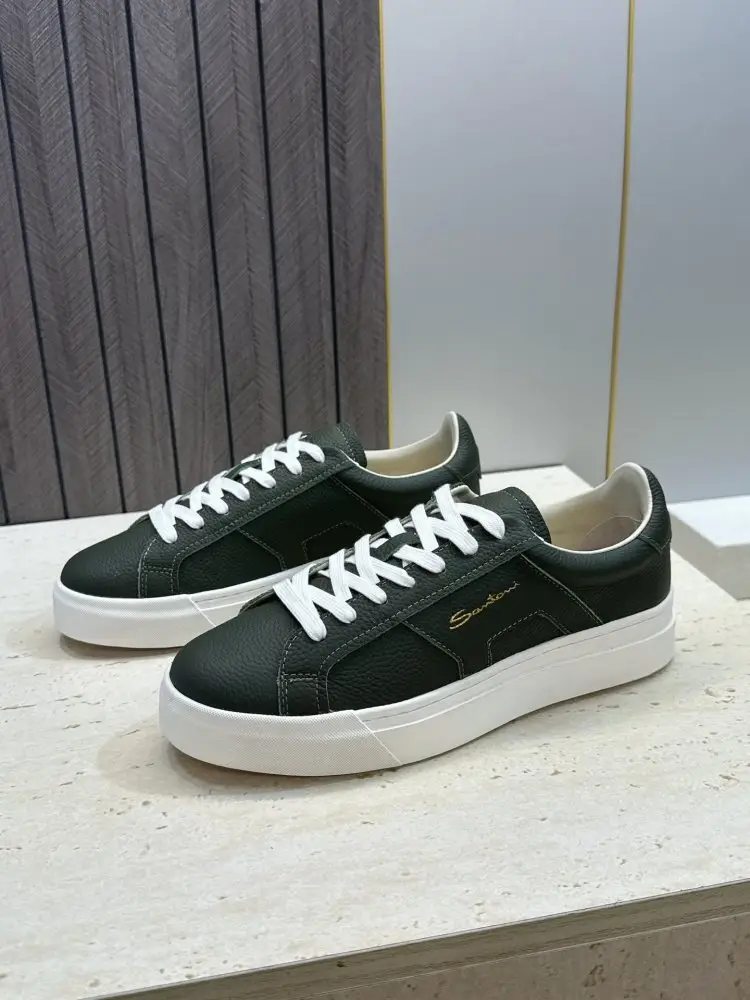 Santoni Кеды мужские — Фото 5