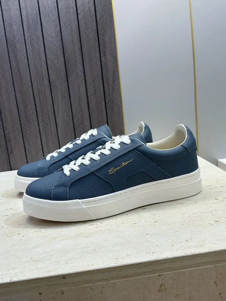 Santoni Кеды мужские — Фото 5