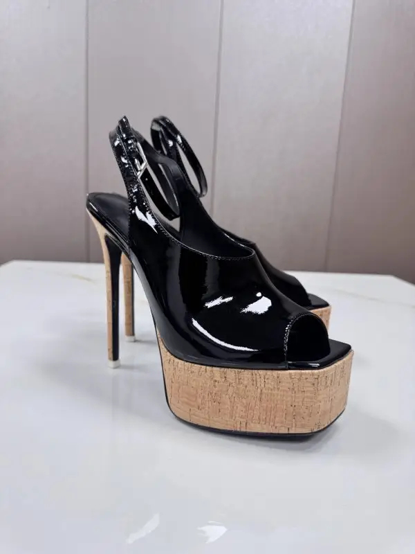 The Attico — Shoes on platform from open the toe