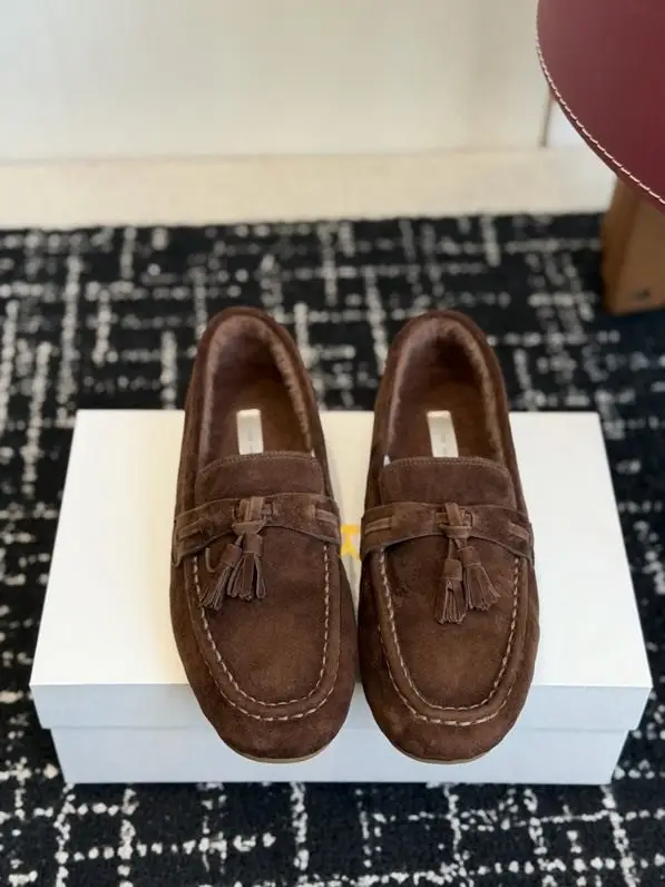 THE ROW — Лоферы suede women's