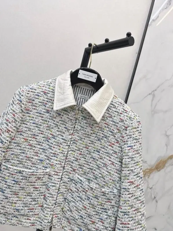 Thom Browne Jacket of tweed from paillettes — Photo 2