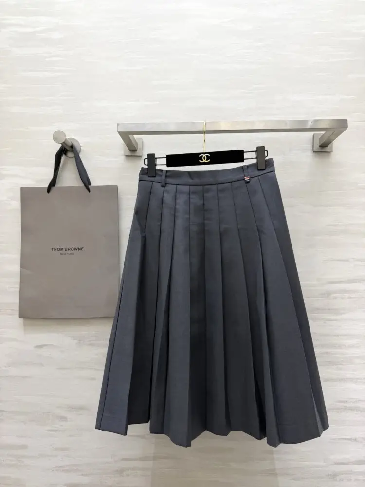 Thom Browne — Pleated skirt-midi