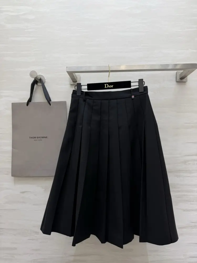 Thom Browne — Pleated skirt-midi