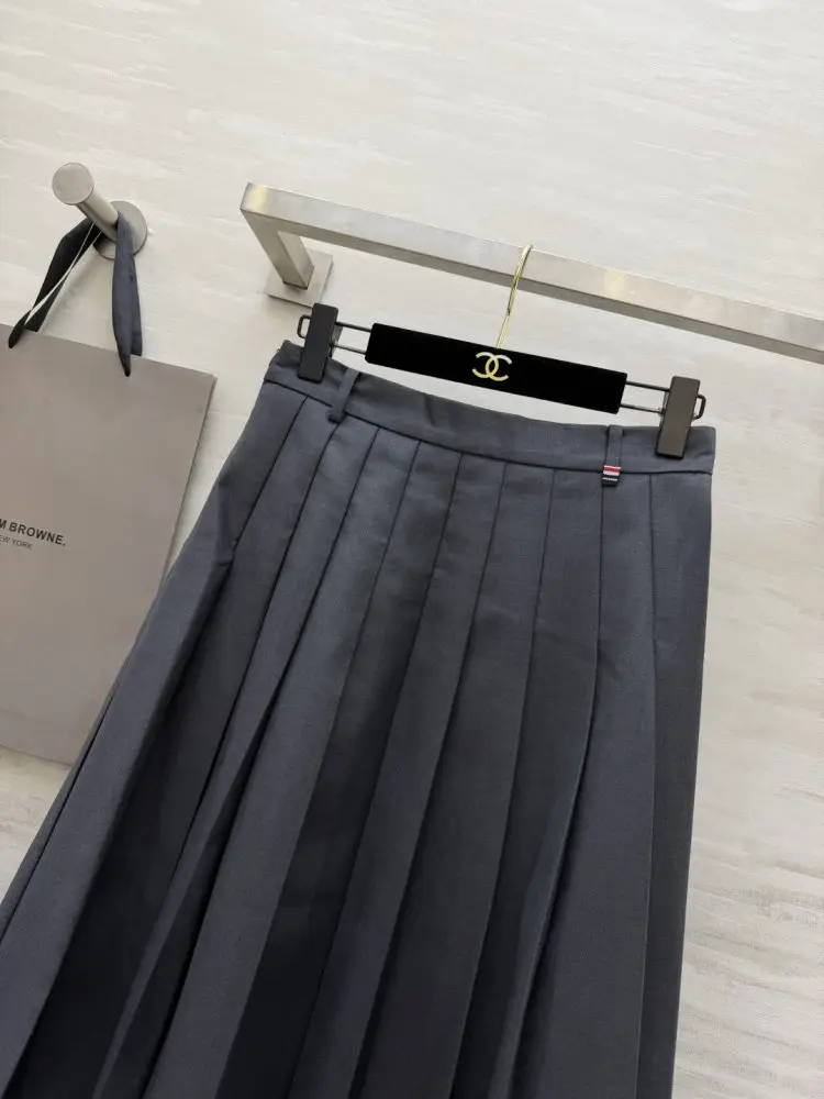 Thom Browne Плісирована спідниця-міді — Фото 2