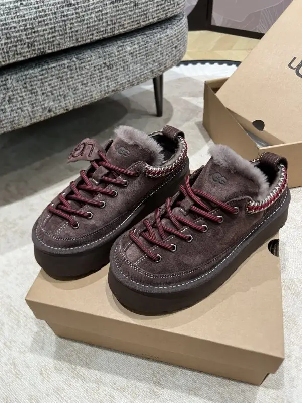 UGG Кроссовки зимние женские на меху — Фото 4