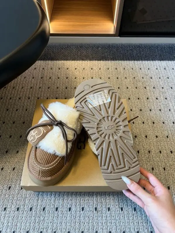 UGG Step-ins on lace and fur — Photo 4