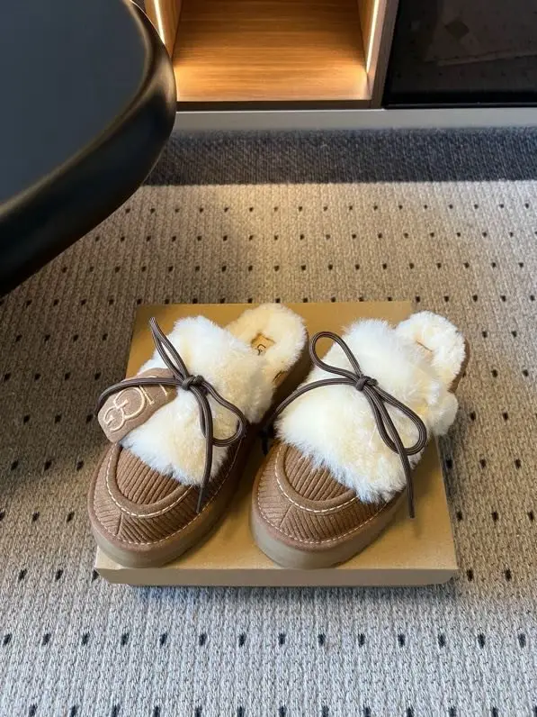 UGG Step-ins on lace and fur — Photo 5