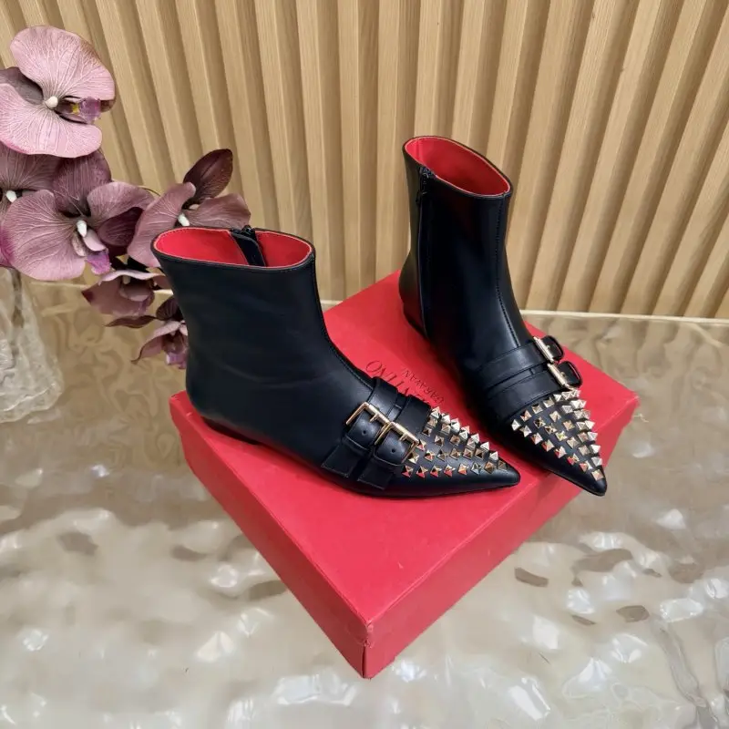 Valentino Ботильоны с острым носком и заклепками — Фото 3