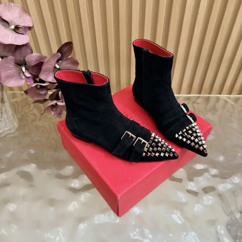 Valentino Ботильйони з гострим носком і заклепками — Фото 3