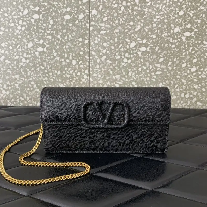 Valentino — Handbag clutch 20 cm leather women's