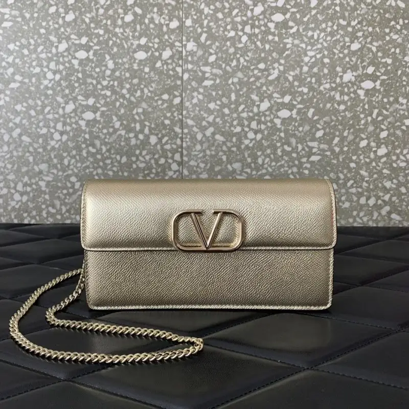 Valentino — Handbag clutch 20 cm leather women's