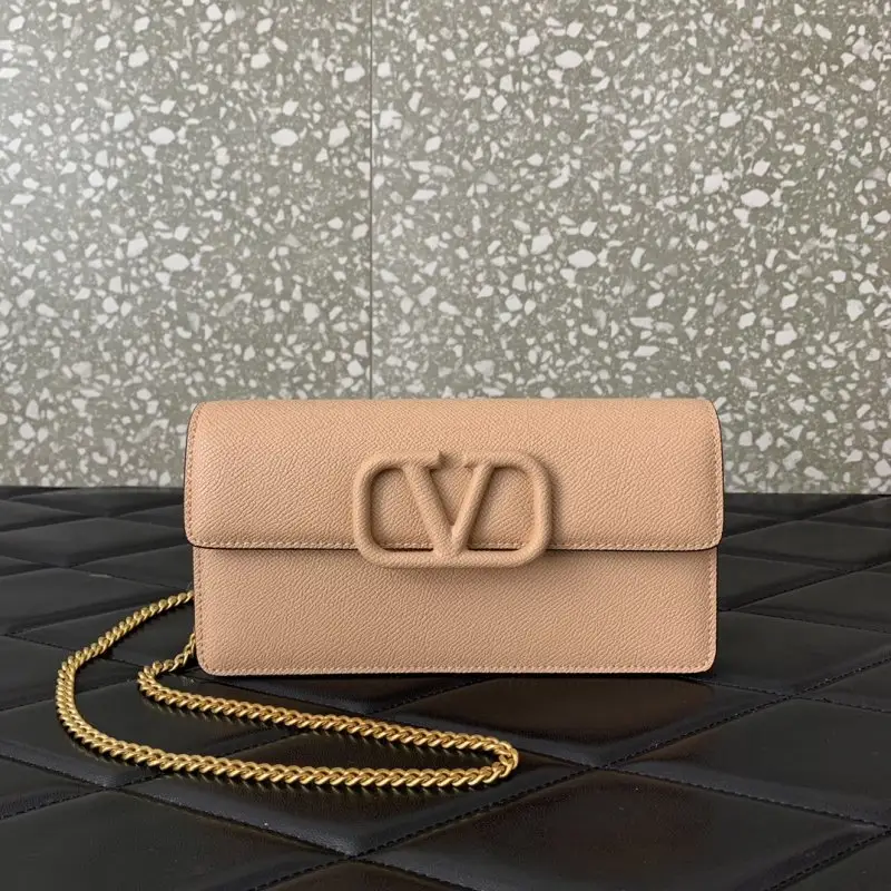 Valentino — Handbag clutch 20 cm leather women's