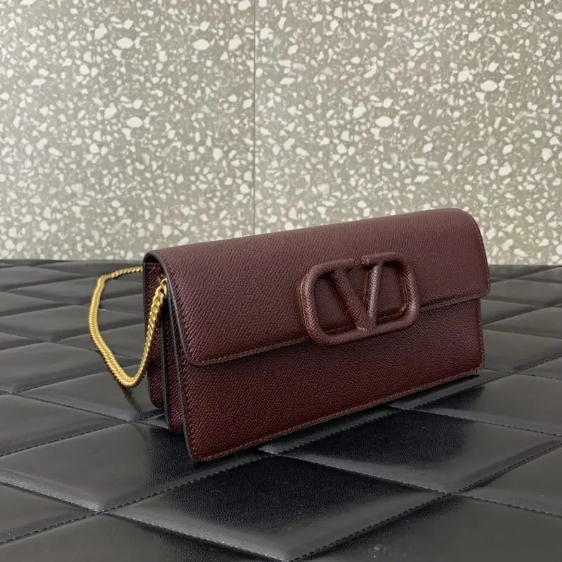 Valentino Handbag clutch 20 cm leather women's — Photo 2