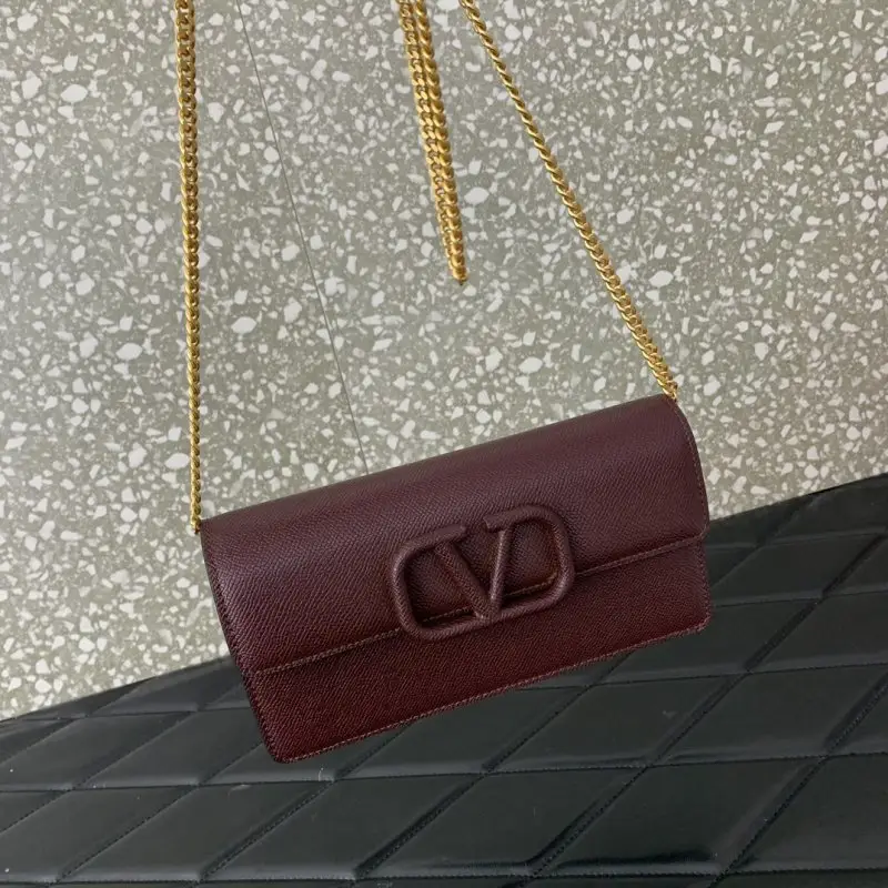 Valentino Handbag clutch 20 cm leather women's — Photo 5