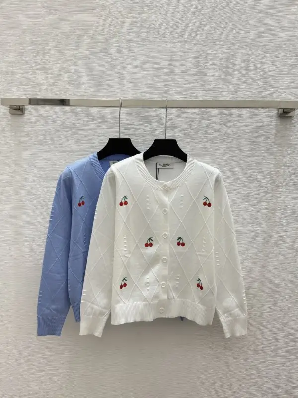 Valentino — В'язаний кардиган з довгими рукавами